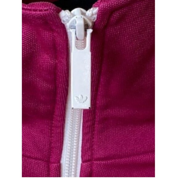 VINTAGE PINK ADIDAS JACKET M - Picture 6 of 6